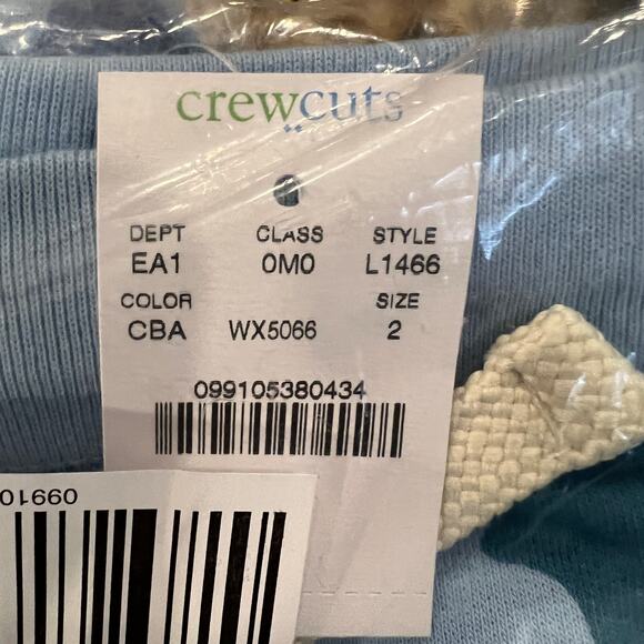 NWT J. Crew Crewcuts Boy's Pull-On Blue Camouflage Shorts - Picture 7 of 9